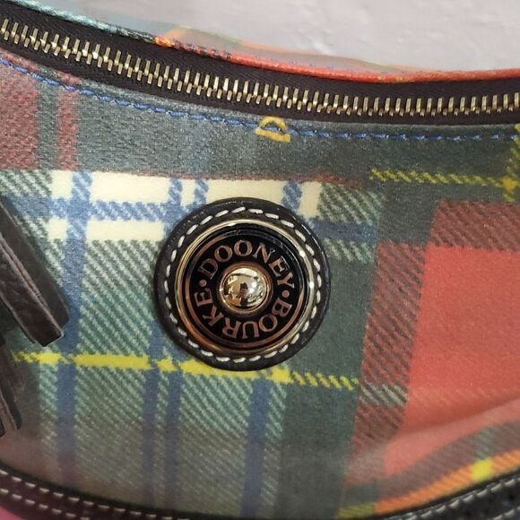 Like New Y2K Dooney & Bourke Colorful Mini Barrell Bag - Picture 2 of 16